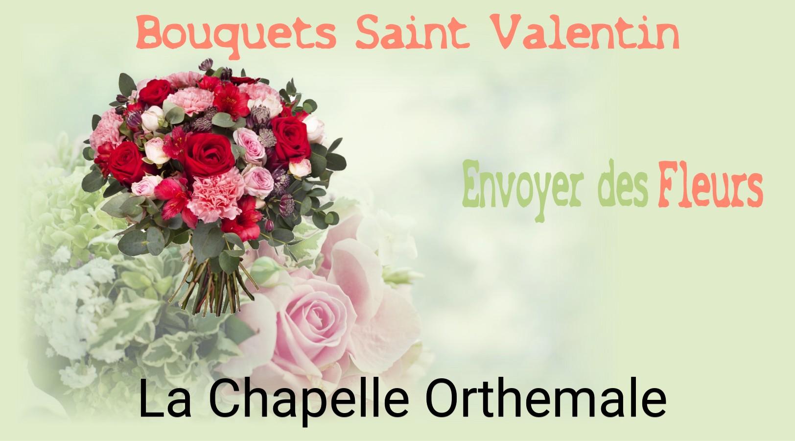 Roses de Saint-Valentin livrées à La Chapelle-Orthemale